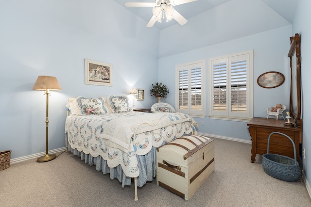 10 Fair Green Dr, Trophy Club, TX 76262 - carpeted bedroom with baseboards and ceiling fan