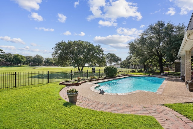 10 Fair Green Dr, Trophy Club, TX 76262 - view of swimming pool with a patio area