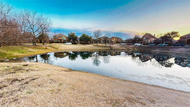 water view with a residential view