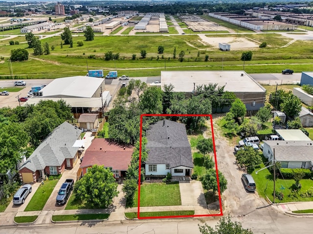 birds eye view of property featuring a residential view