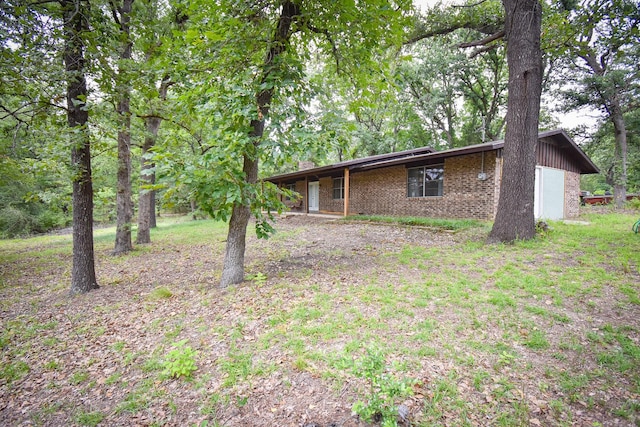 408 Tarrapin, Murchison, TX 75778 - view of yard