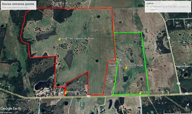 280ACRES Fm 744, Frost TX, 76641 land for sale