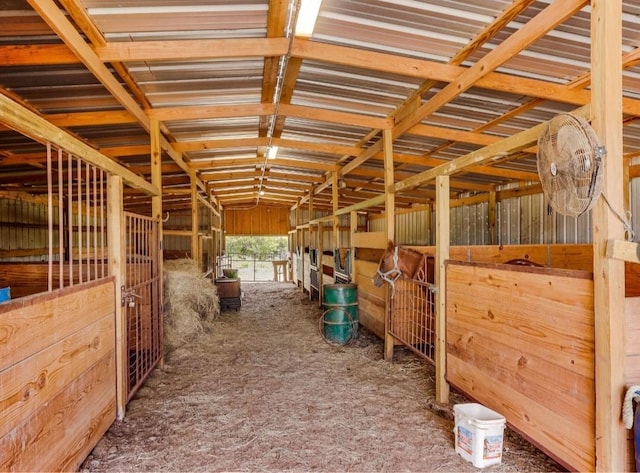 view of stable