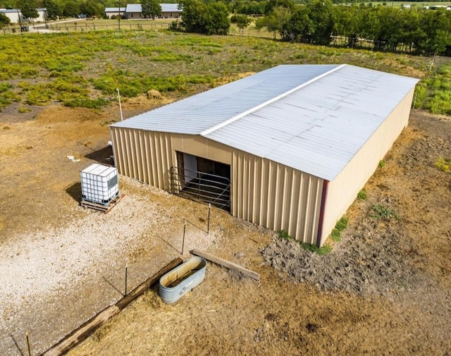 view of outbuilding featuring an outbuilding and an exterior structure