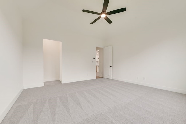 3206 Bexar St, Rockwall, TX 75032 - unfurnished room featuring light colored carpet and a ceiling fan