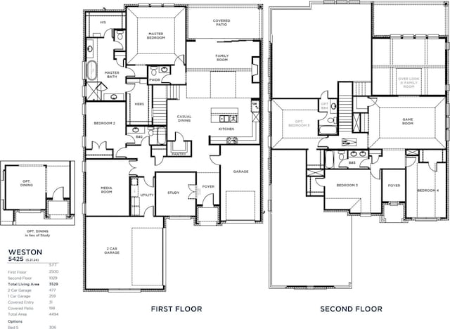 3206 Bexar St, Rockwall, TX 75032 - view of home floor plan