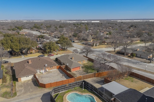 1001 British Blvd, Grand Prairie, TX 75050 - aerial view featuring a residential view