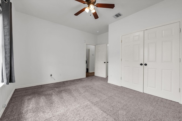 1520 Bagby Ave, Waco, TX 76706 - unfurnished bedroom featuring carpet, baseboards, and a closet