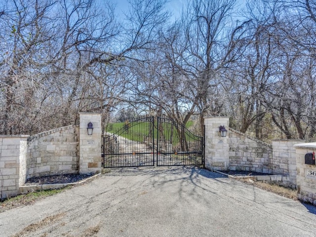 view of gate