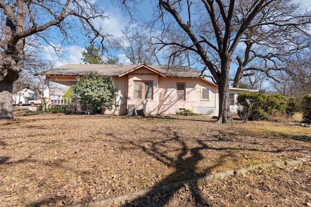 view of ranch-style house