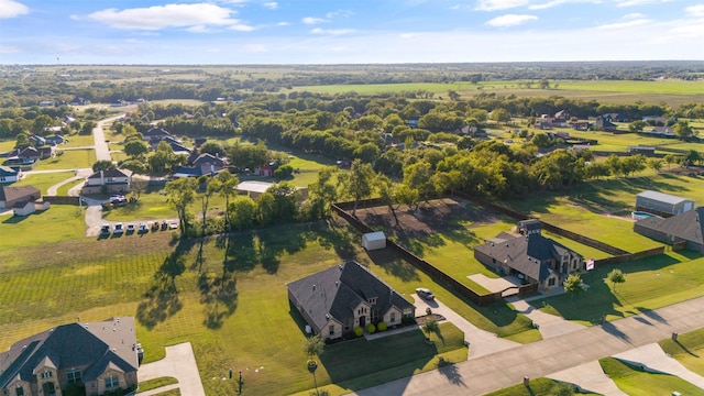 bird's eye view featuring a residential view