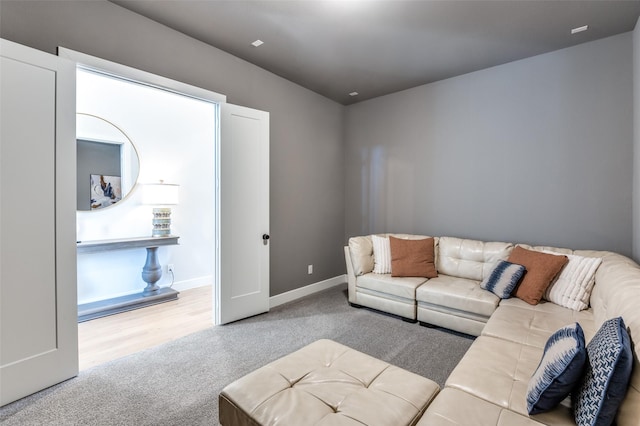 2521 Warwick Dr, Celina, TX 75009 - carpeted living area featuring baseboards