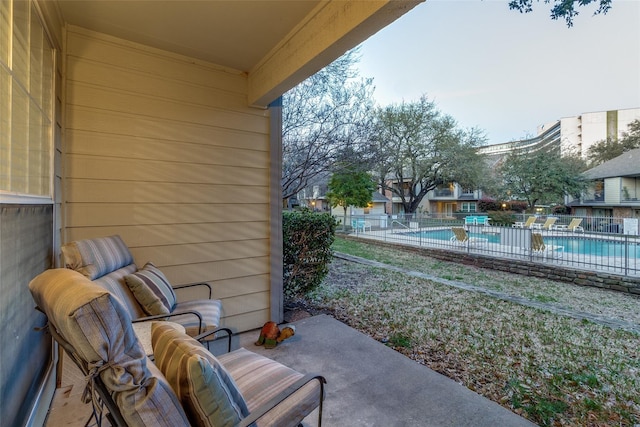 exterior space featuring a patio area