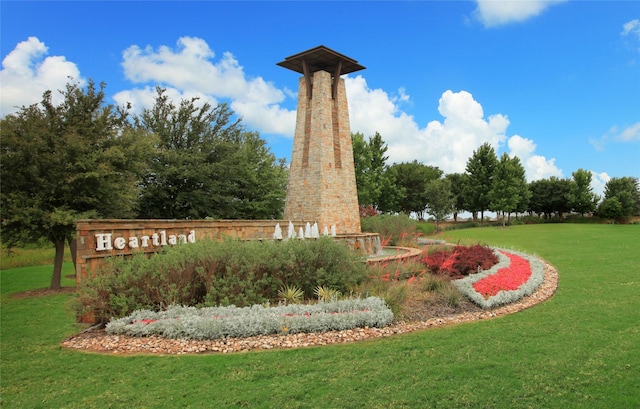 surrounding community featuring a yard