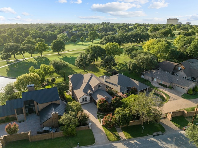 drone / aerial view featuring a residential view