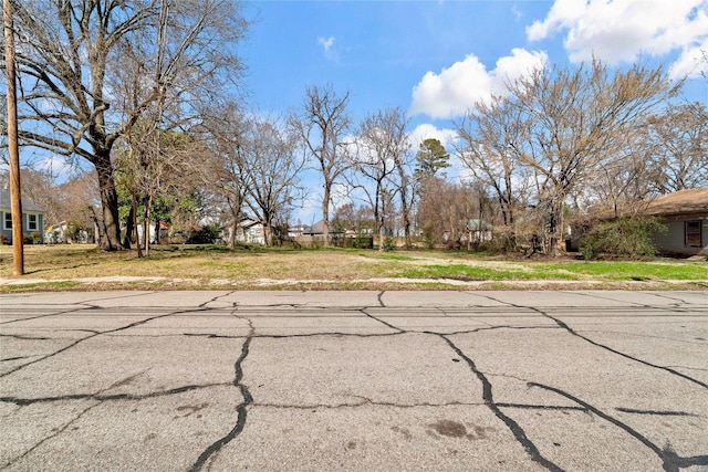 view of road featuring sidewalks