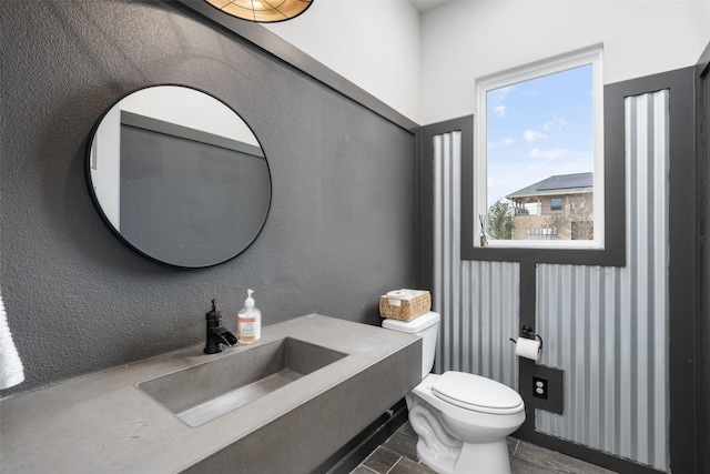 3200 W Fm 455, Celina, TX 75009 - half bathroom featuring toilet and a sink