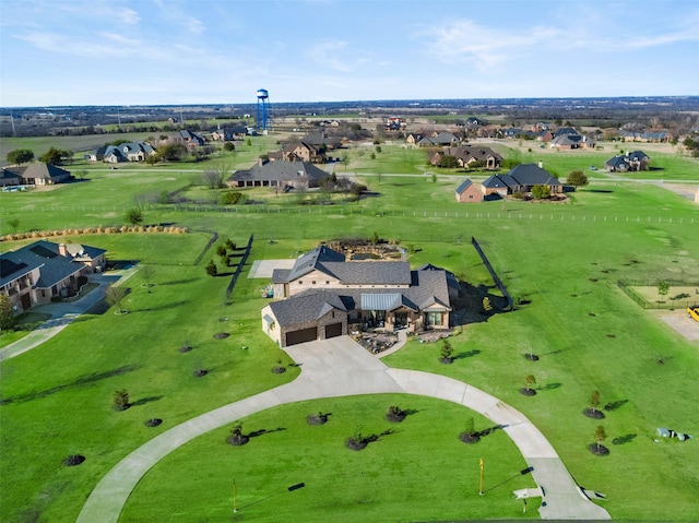 3200 W Fm 455, Celina, TX 75009 - bird's eye view featuring a residential view