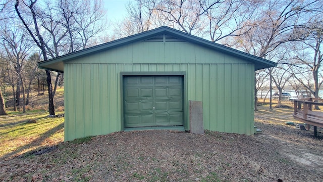 view of outbuilding featuring an outdoor structure