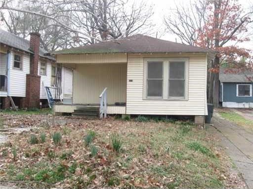 view of rear view of property