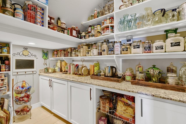 view of pantry