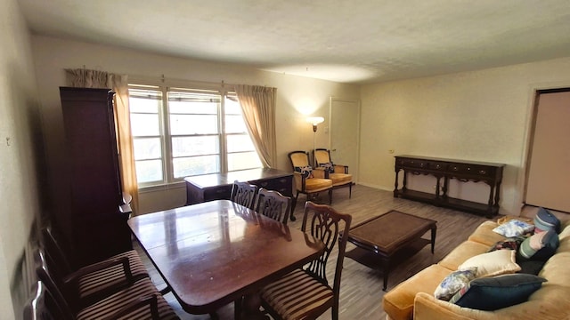 dining room featuring wood finished floors