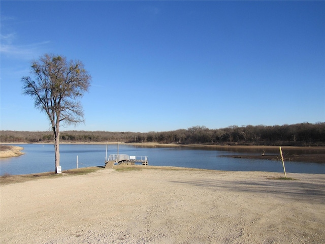 property view of water