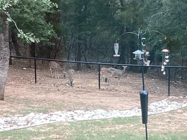 surrounding community with fence