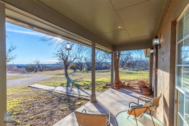 1198 Iberis Rd S Unit B, Tuscola, TX 79562 - view of yard featuring driveway