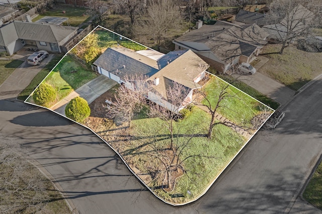 drone / aerial view