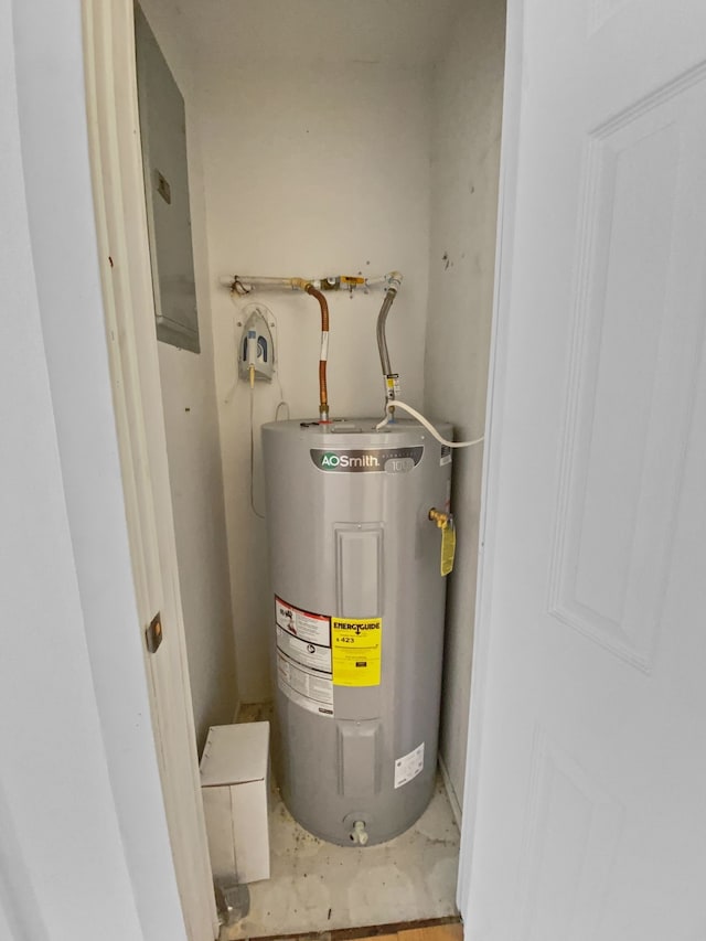 utilities with electric water heater