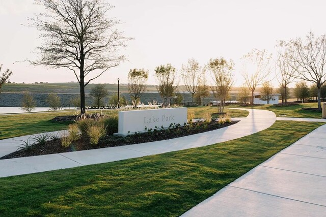 exterior space featuring a water view