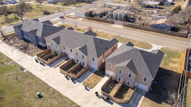bird's eye view featuring a residential view