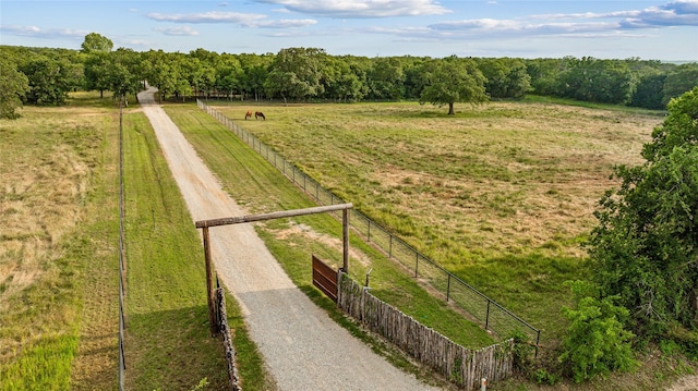 3113 Rock Creek Rd, Mineral Wells, TX 76067 - aerial view featuring a rural view
