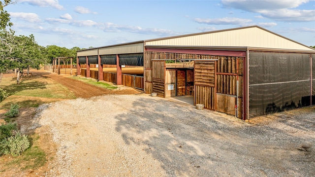 3113 Rock Creek Rd, Mineral Wells, TX 76067 - view of horse barn