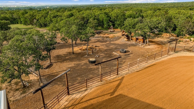 3113 Rock Creek Rd, Mineral Wells, TX 76067 - aerial view featuring a rural view