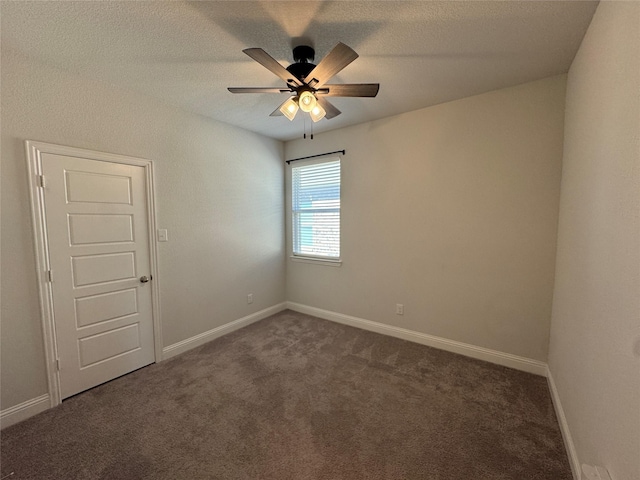 1433 Eagle Nest Dr, Pelican Bay, TX 76020 - spare room with carpet flooring, ceiling fan, and baseboards