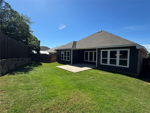 1433 Eagle Nest Dr, Pelican Bay, TX 76020 - back of house with a patio and a shingled roof