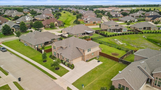 drone / aerial view featuring a residential view