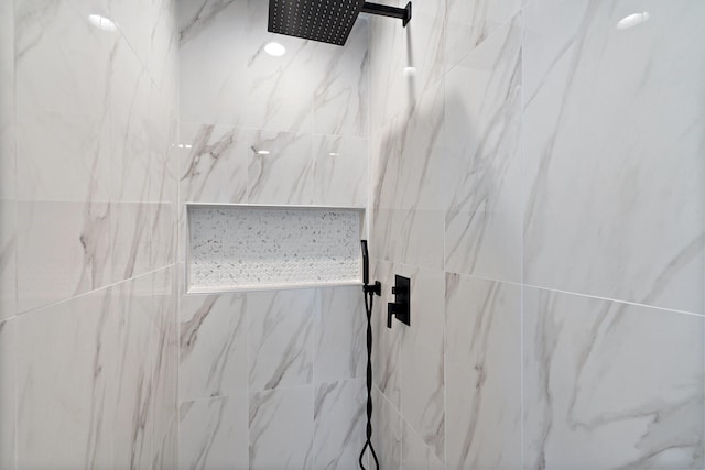 230 Holder Trl, Mckinney, TX 75071 - bathroom featuring a marble finish shower