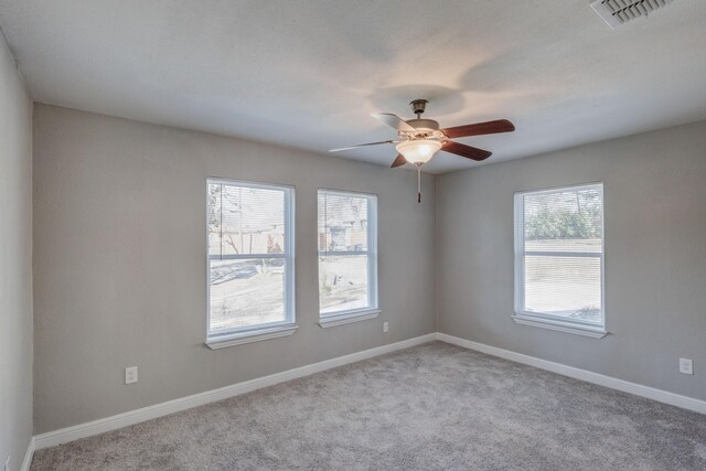 138 Whippoorwill Dr, Dallas, TX 75224 - carpeted spare room with ceiling fan and baseboards