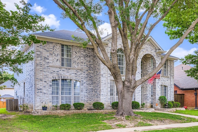 4212 Honeysuckle Dr, Mckinney, TX 75070 - view of front facade with brick siding