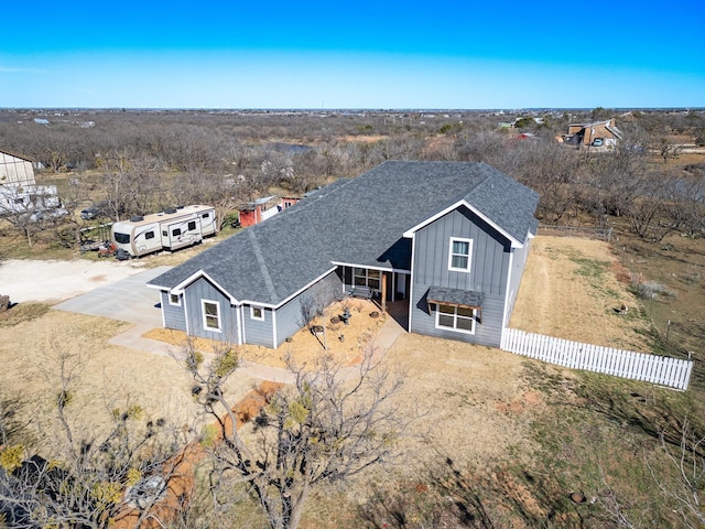 aerial view