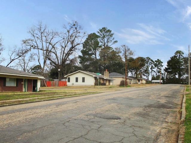 view of road