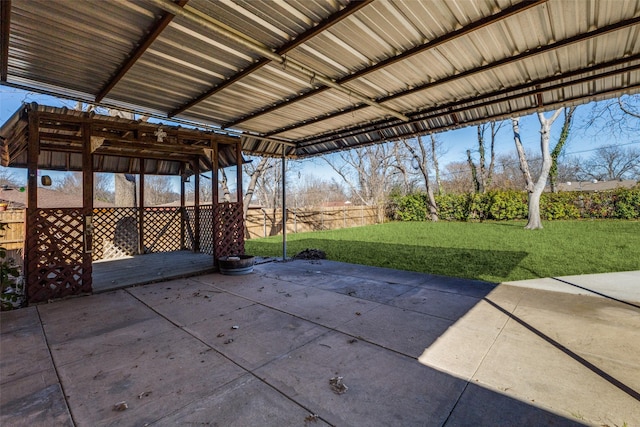 view of patio