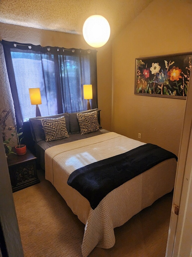 4727 Poppy Dr E, Fort Worth, TX 76137 - bedroom featuring lofted ceiling
