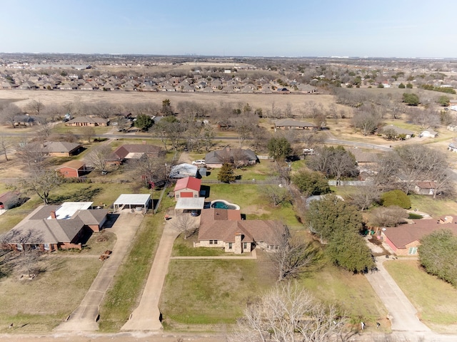 birds eye view of property featuring a residential view