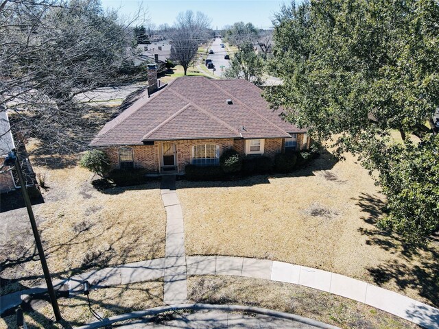 drone / aerial view