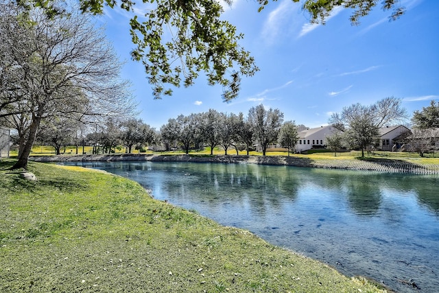 property view of water