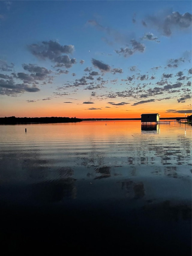 property view of water